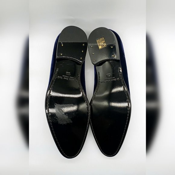 $350 To Boot New York Mens Size 10.5 Color Blue Bolton Velvet Formal Loafers main image 7